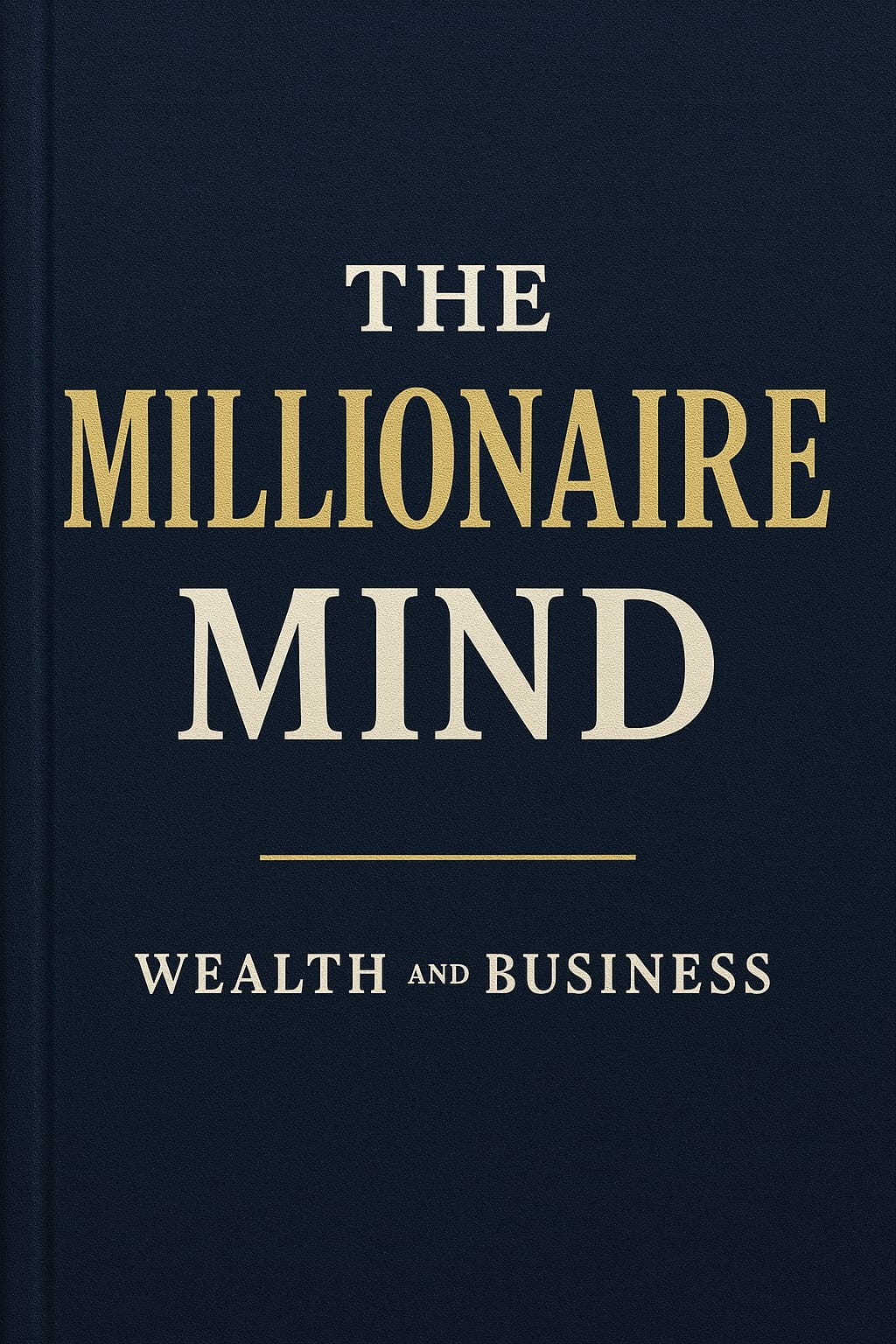 THE MILLONARE MIND